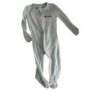 Minnow | striped Michael pajamas